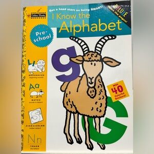 Preschool Alphabet Workbook with Goat Illustration (2000)